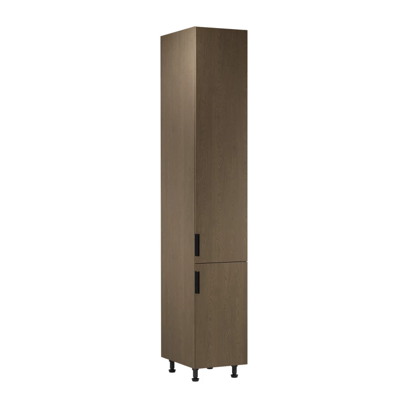 Hoher Küchenschrank SALERNO - Breite 40 cm, baltischer Sturm