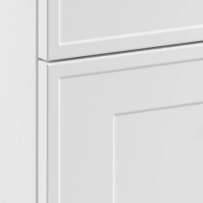 Unterschrank SALERNO – Breite 40 cm, weiß