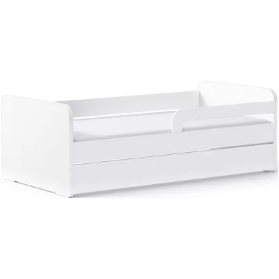 Kinderbett mit Matratze 80x160 NORDELLE - weiß