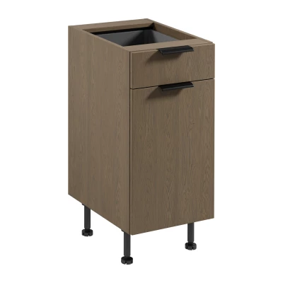 Unterschrank mit Schublade SALERNO - Breite 40 cm, baltischer Sturm