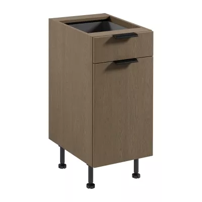 Unterschrank mit Schublade SALERNO - Breite 40 cm, baltischer Sturm