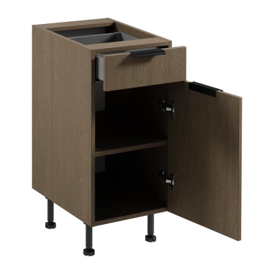 Unterschrank mit Schublade SALERNO - Breite 40 cm, baltischer Sturm