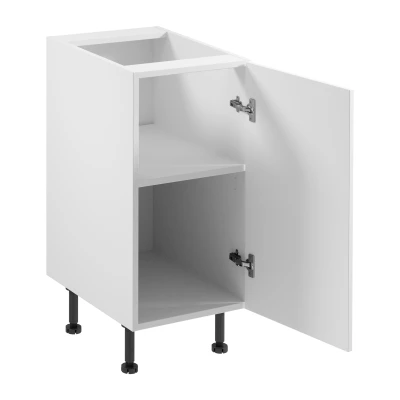Unterschrank SALERNO mit einer Tür – Breite 40 cm, weiß