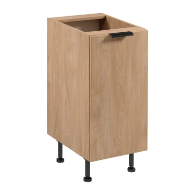 Unterschrank SALERNO mit einer Tür – Breite 40 cm, Eiche