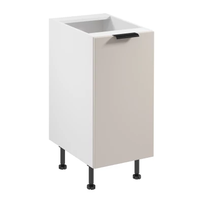 Unterschrank SALERNO mit einer Tür – Breite 40 cm, weiß/beige