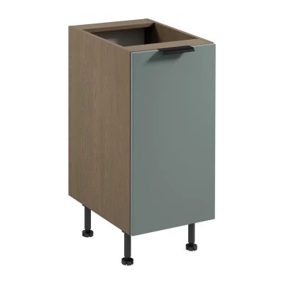 Unterschrank SALERNO mit einer Tür – Breite 40 cm, Farbe: Baltic Storm / Grün