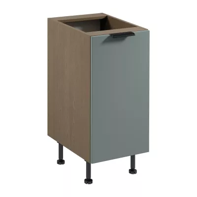 Unterschrank SALERNO mit einer Tür – Breite 40 cm, Farbe: Baltic Storm / Grün