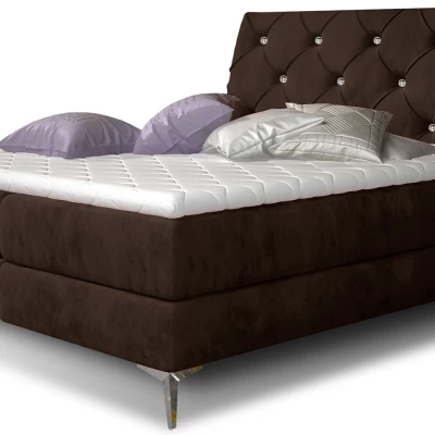 Doppelbett (180x200) LIGNORA - dunkelbraun