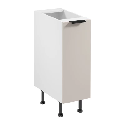 Unterschrank SALERNO mit einer Tür – Breite 30 cm, weiß/beige
