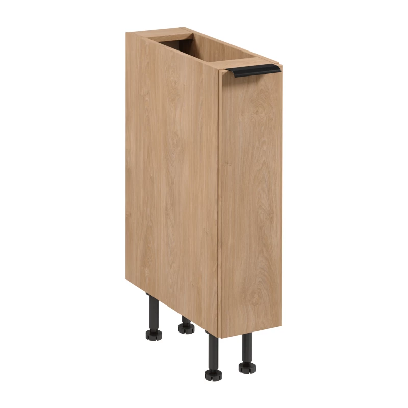 Ausziehbarer Schrank SALERNO – Breite 20 cm, Eiche