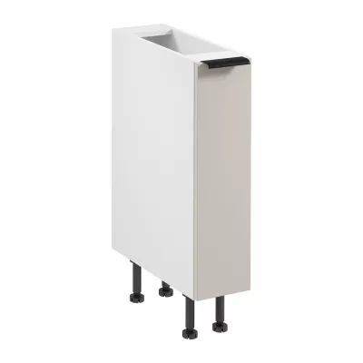 Ausziehbarer Schrank SALERNO – Breite 20 cm, weiß/beige
