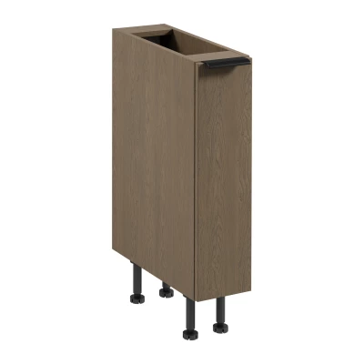Ausziehbarer Schrank SALERNO – Breite 20 cm, baltischer Sturm