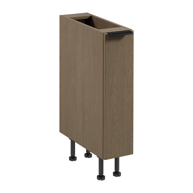 Ausziehbarer Schrank SALERNO – Breite 20 cm, baltischer Sturm