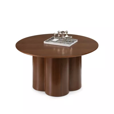 Runder Couchtisch OISIN - Walnuss