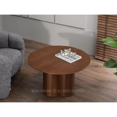 Runder Couchtisch OISIN - Walnuss