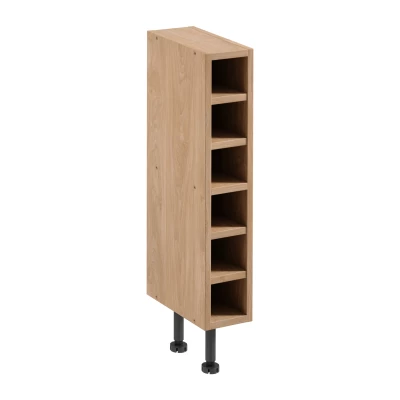 Unterschrank SALERNO – Breite 15 cm, Eiche