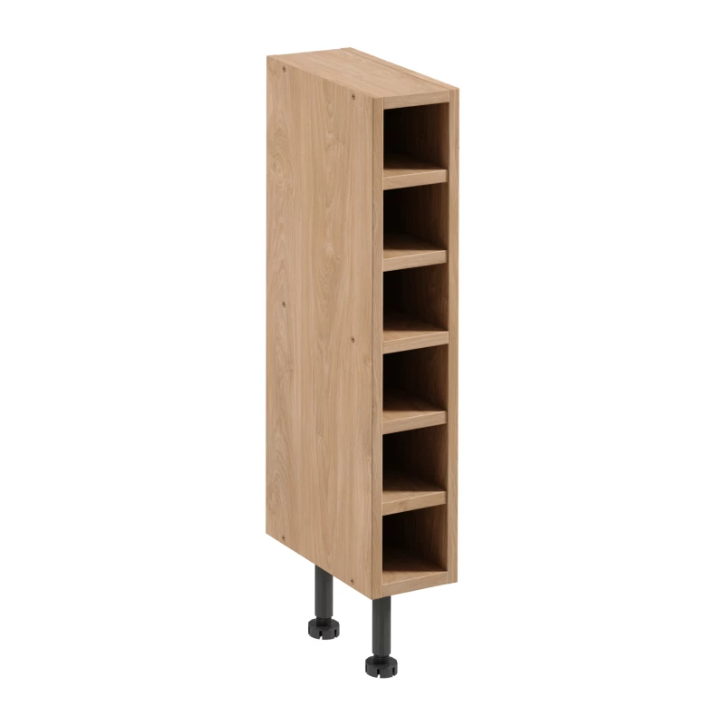 Unterschrank SALERNO – Breite 15 cm, Eiche