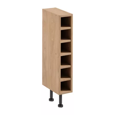 Unterschrank SALERNO – Breite 15 cm, Eiche