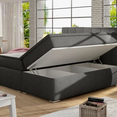 Doppelbett ARBOREN 160x200 - Anthrazit