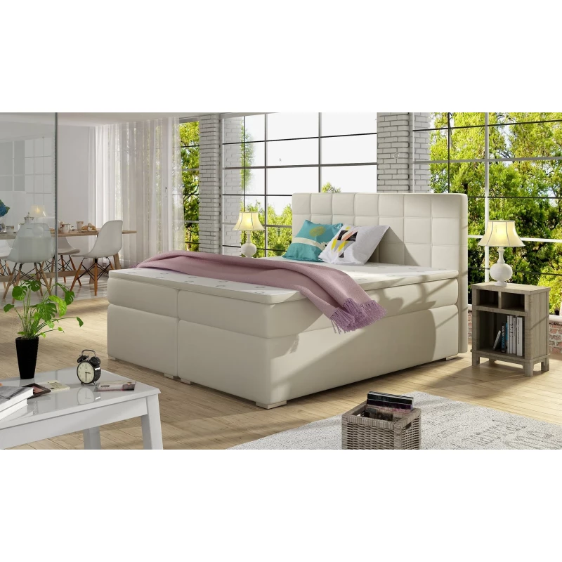 Doppelbett ARBOREN 160x200 - hellbeige