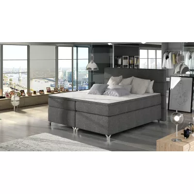 Boxspringbett ESTORIA 140x200 - Anthrazit