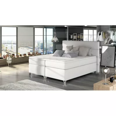 Boxspringbett ESTORIA 140x200 - weiß
