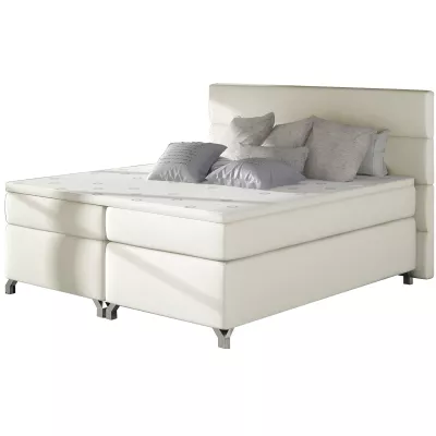 Boxspringbett ESTORIA 140x200 - hellbeige