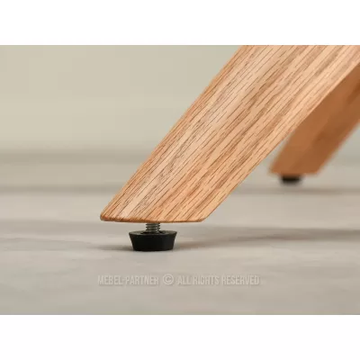 Drehstuhl ZAFORA – schwarz/eiche