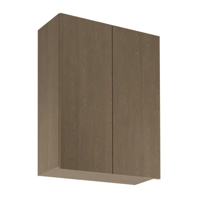 Hoher Küchenoberschrank SALERNO - Breite 80 cm, baltischer Sturm