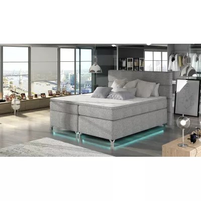 Doppelbett ESTORIA 160x200 - hellgrau