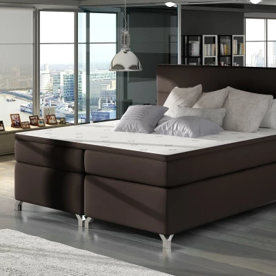 Doppelbett ESTORIA 160x200 - dunkelbraun
