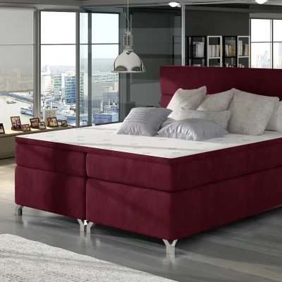 Doppelbett ESTORIA 160x200 - rot