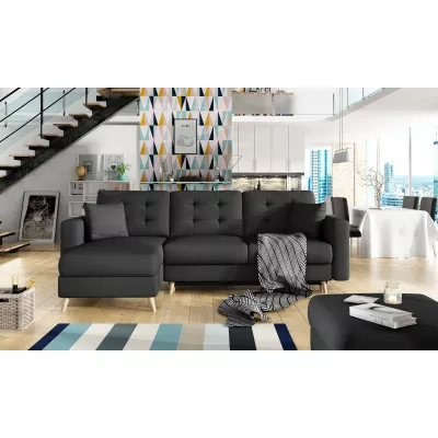 Ecksofa SASHA - schwarz