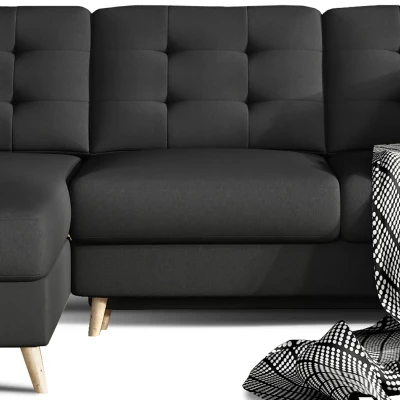 Ecksofa SASHA - schwarz