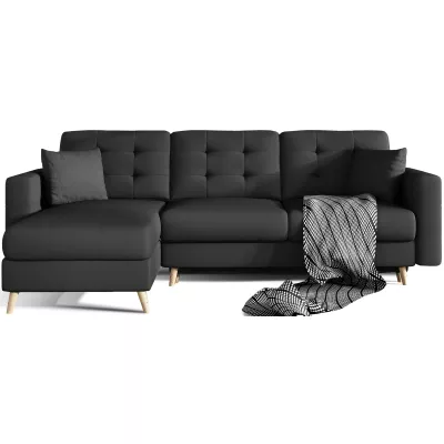 Ecksofa SASHA - schwarz