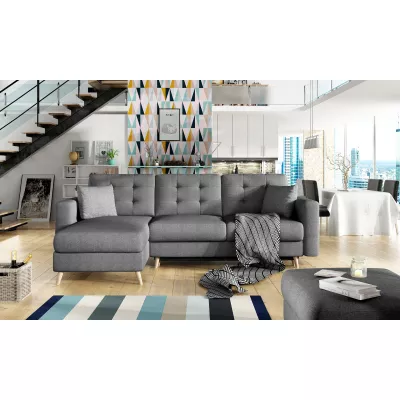 Ecksofa SASHA – Dunkelgrau
