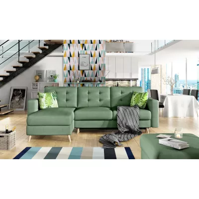 Ecksofa SASHA - hellgrün