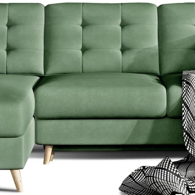 Ecksofa SASHA - hellgrün