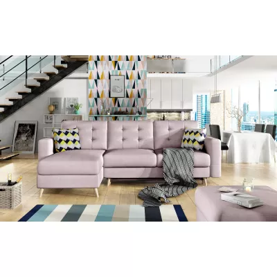 Ecksofa SASHA – Hellrosa