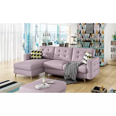 Ecksofa SASHA – Hellrosa