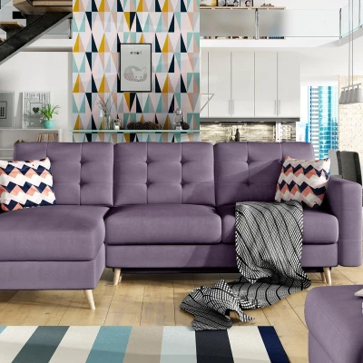 Ecksofa SASHA - lila