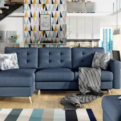 Ecksofa SASHA - blau