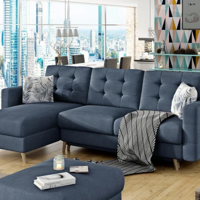 Ecksofa SASHA - blau