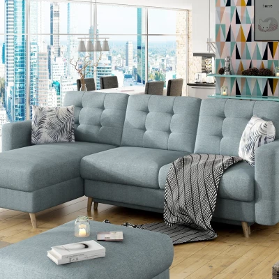 Ecksofa SASHA - graublau