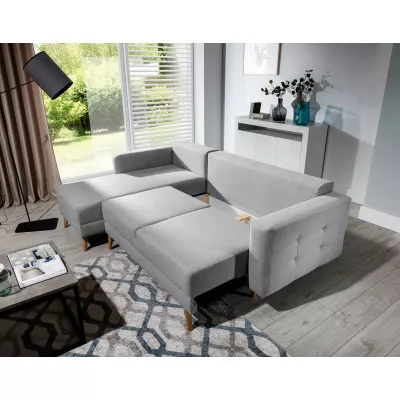 Ecksofa SASHA - hellgrau 2