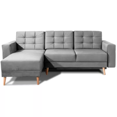 Ecksofa SASHA - hellgrau 3