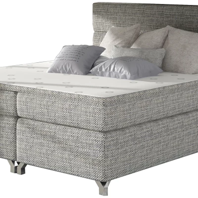 Kontinentales Bett mit Stauraum ESTORIA 180x200 - Esche