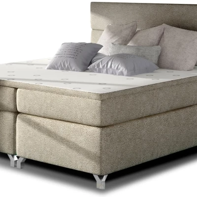 Kontinentales Bett mit Stauraum ESTORIA 180x200 - dunkelgrau
