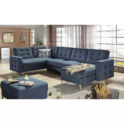 U-förmiges Sofa SASHA - blau