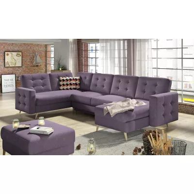 U-förmiges Sofa SASHA - lila